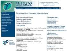 Tablet Screenshot of misszio.hu